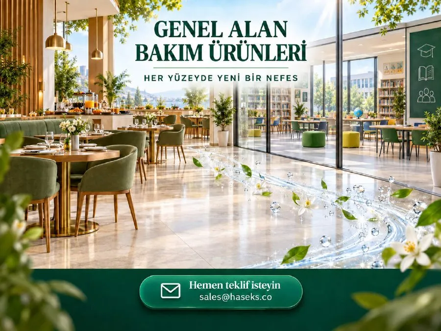 Genel Alan Bakım Ürünleri kataloğu kapağı