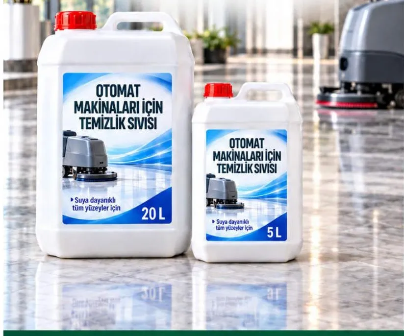 Otomat Makinaları İçin Temizlik Sıvısı